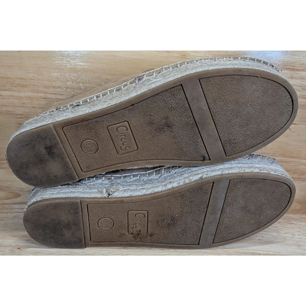 Circus by Sam Edelman Espadrilles Women's 9.5‎ Tan Slip-On Platform Shoes